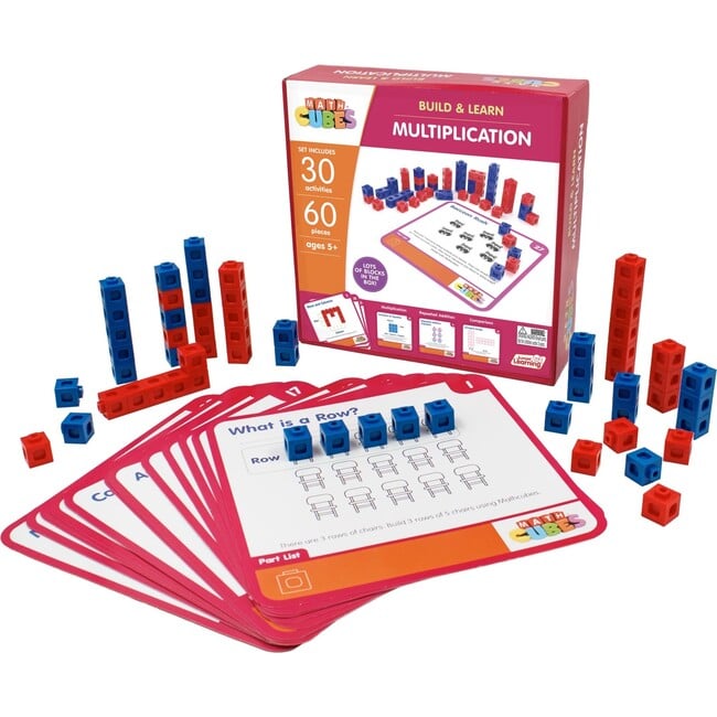 Mathcubes - Multiplication - 30 Activity Set