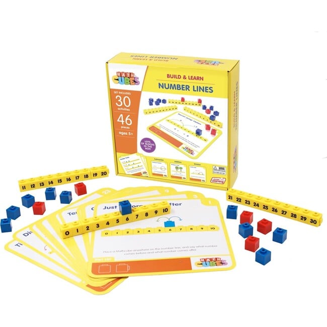 Mathcubes - Number Lines - 30 Activity Set - STEM Toys - 2