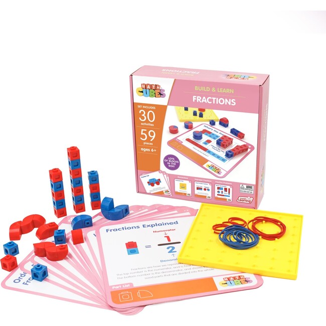 Mathcubes - Fractions - 30 Activity Set