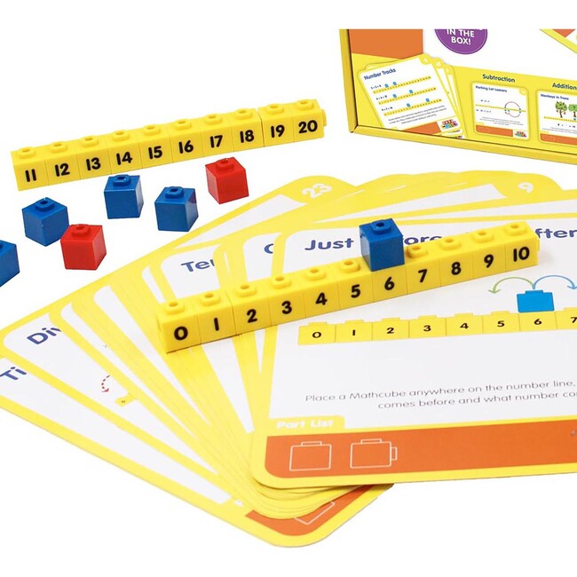 Mathcubes - Number Lines - 30 Activity Set - STEM Toys - 3