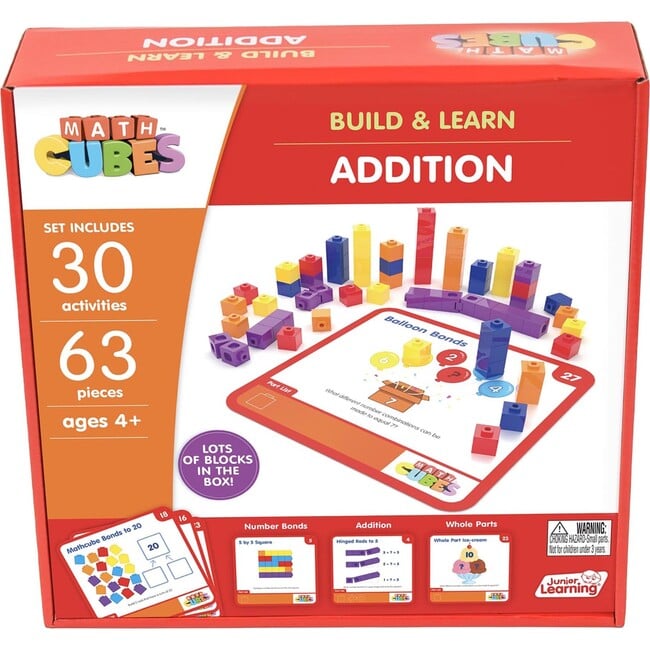 Mathcubes - Addition - 30 Activity Set