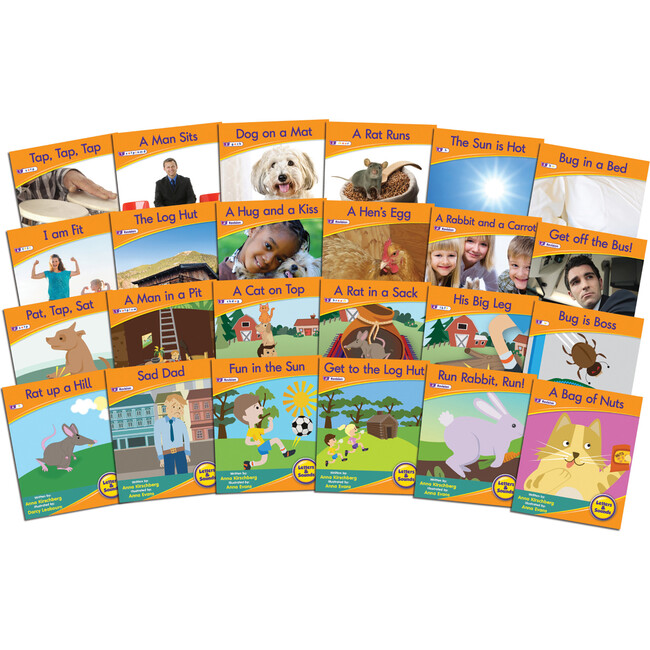 Letters & Sounds Phase 2 Set 1 Fiction Decodable Readers - Books - 2