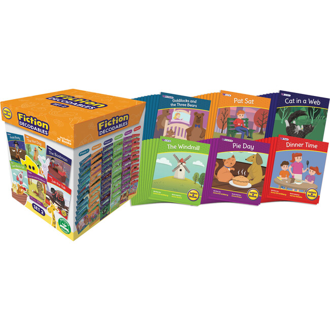 Letters & Sound Set 2 Fiction Educational Learning Boxed Set