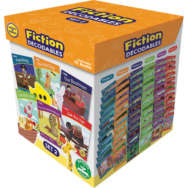 Letters & Sound Set 2 Fiction Educational Learning Boxed Set - Educational Toys - 3