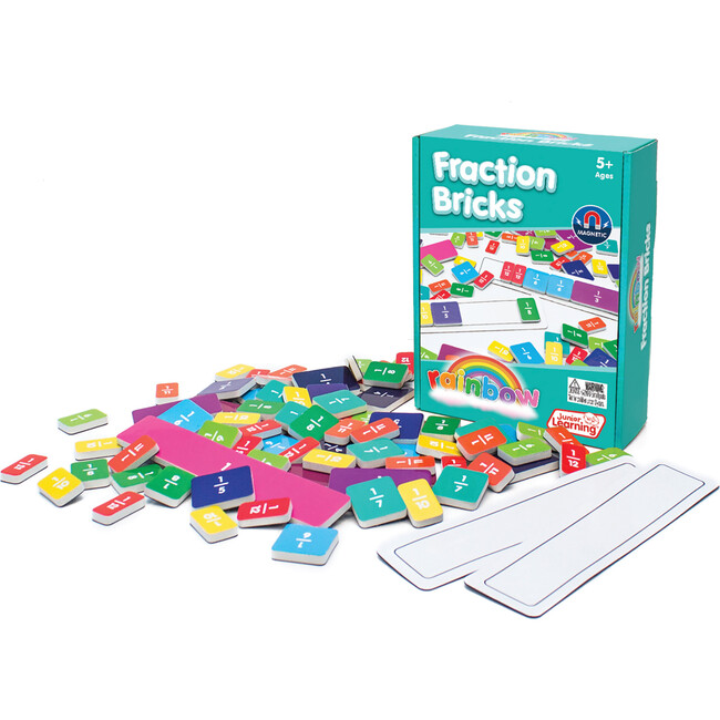 Fraction Bricks for Ages 5-8 Kindergarten to Grade 3 Learning