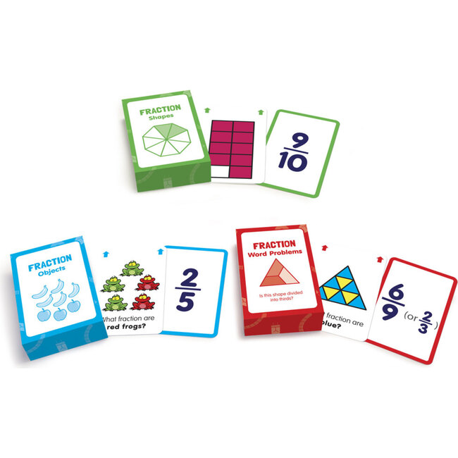 Fraction Flashcards for Ages 6-9+ - STEM Toys - 2