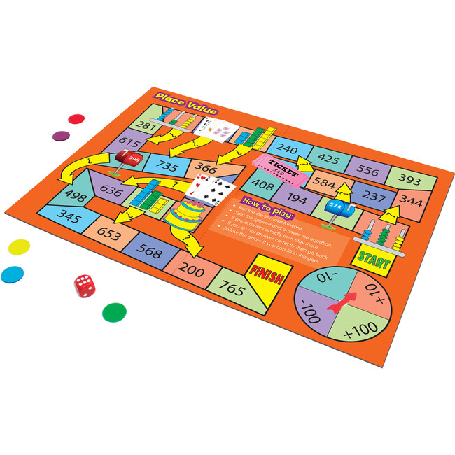 Math Board Games, Kindergarten Grade 1 Learning - Educational Toys - 6