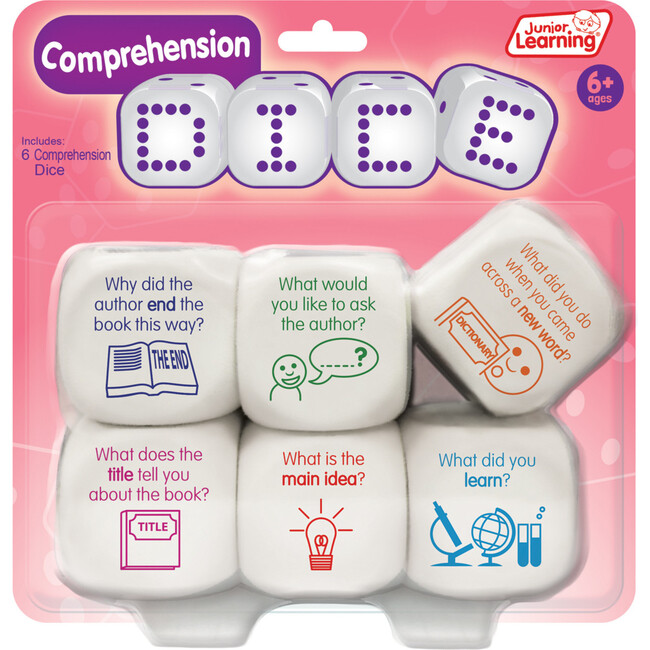 Comprehension Dice, Grade 1 Grade 2 Learning - STEM Toys - 2