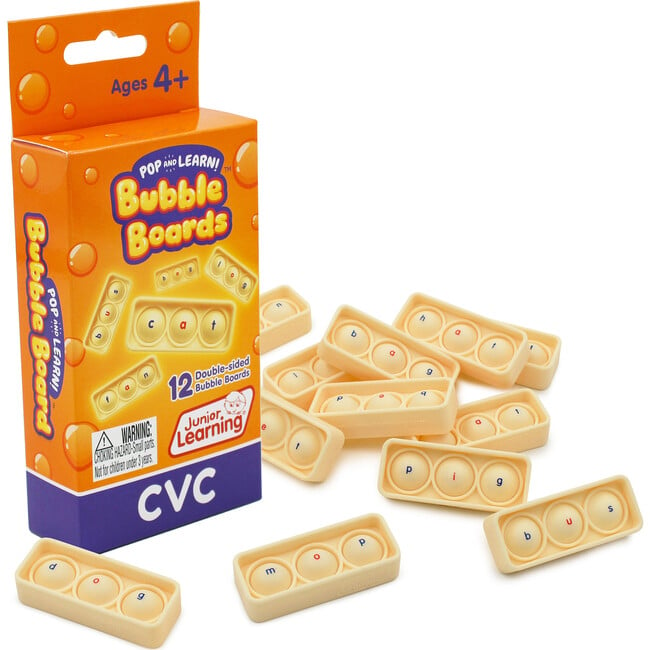 CVC Bubble Boards: Interactive Phonics Game