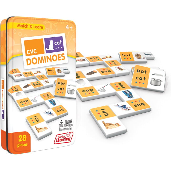 CVC Dominoes Language Arts - Educational Toys - 3