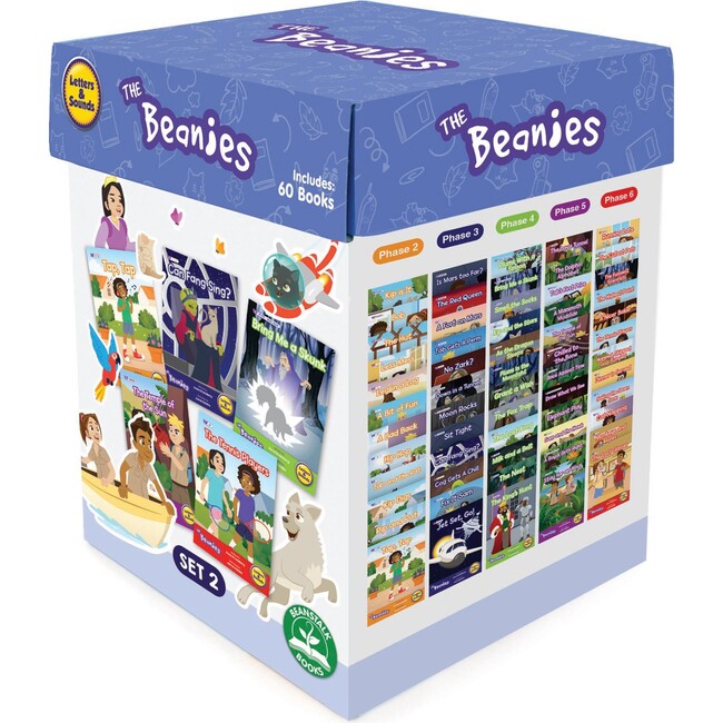 Beanstalk Books: The Beanies Hi-Lo Diversity Decodable - Boxed Set 2