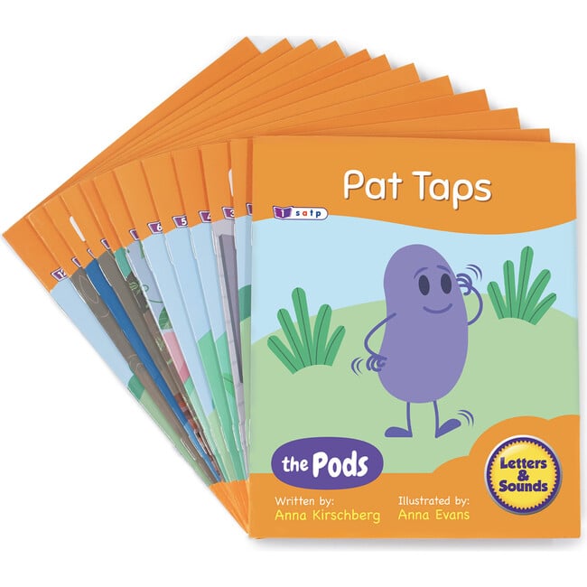 Decodable Readers The Pods - Phase 2 Letter Sounds: The Science of Reading - Books - 5