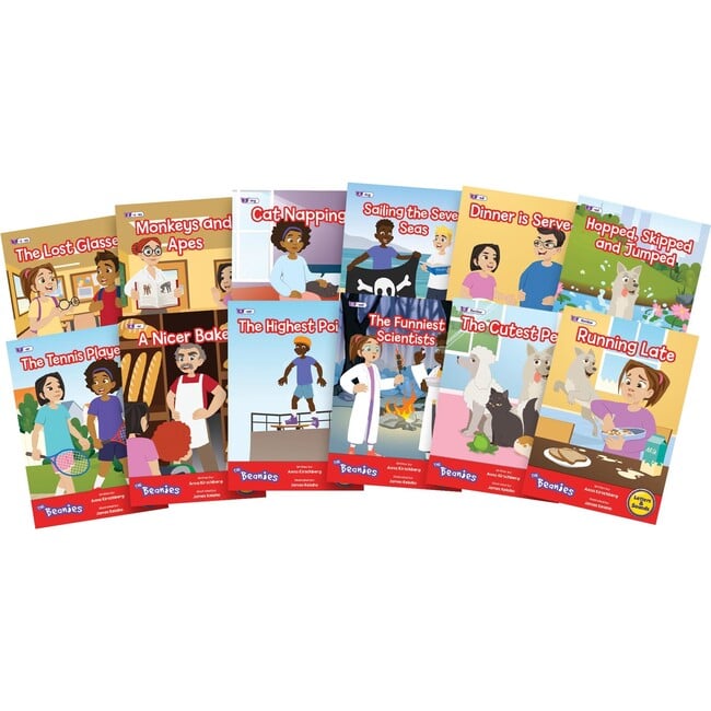 Beanstalk Books: The Beanies Hi-Lo Diversity Decodables - Phase 6 Set 2 - Books - 2