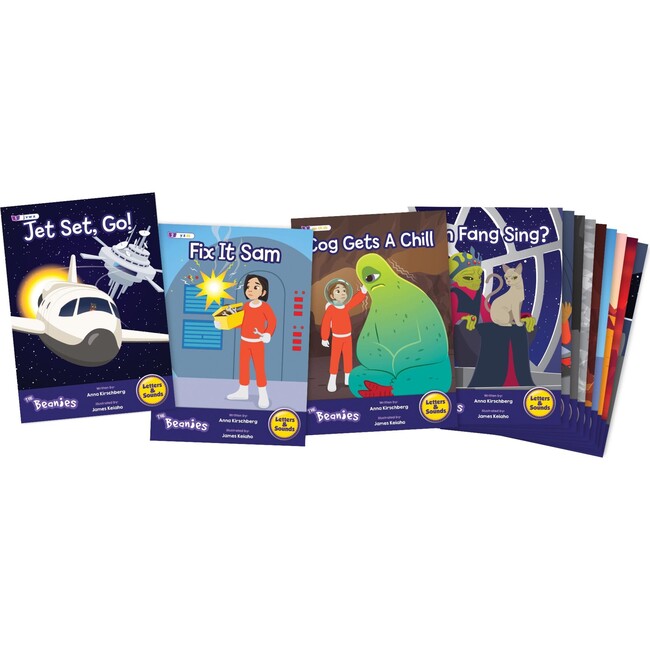 Beanstalk Books: The Beanies Hi-Lo Diversity Decodables - Phase 3 Set 2 - Books - 3