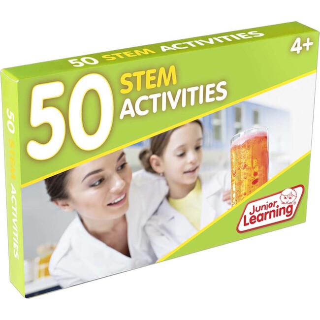 50 STEM Educational Activity Cards for Science