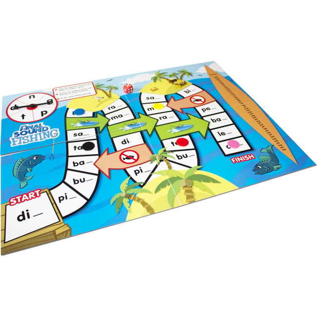 6 Letter Sound Games Board Game for Ages 4-5 Kindergarten Learning - Educational Toys - 4