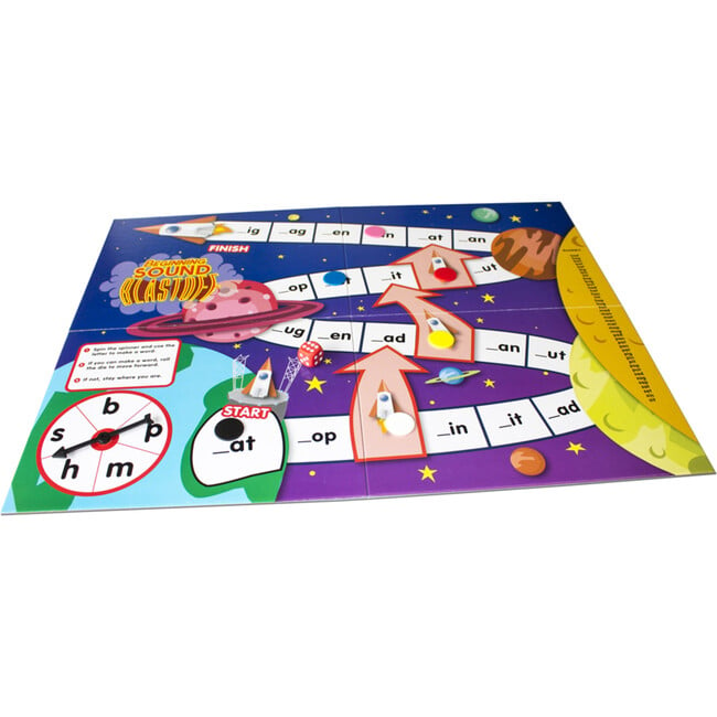 6 Letter Sound Games Board Game for Ages 4-5 Kindergarten Learning - Educational Toys - 5