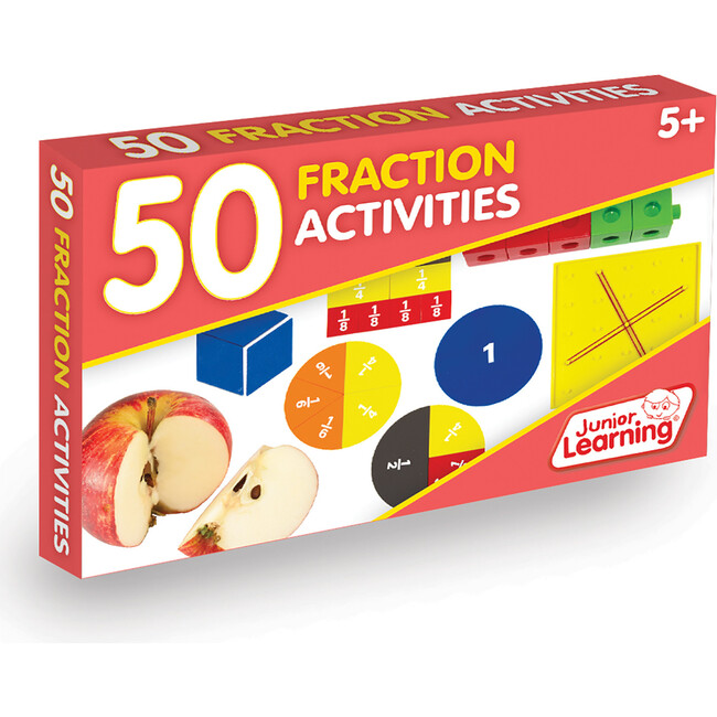 50 Fraction Activities, Kindergarten Grade 2 Learning