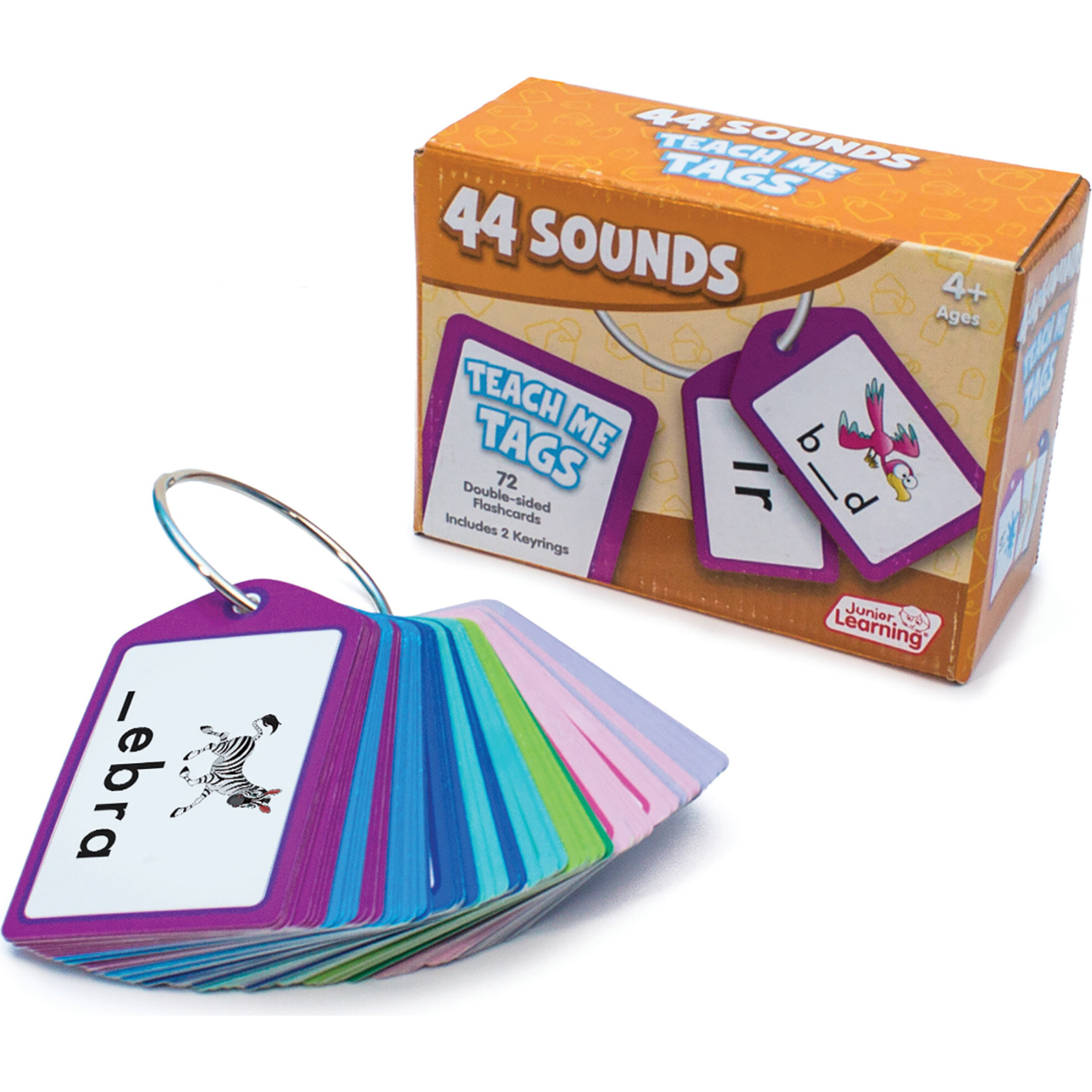44 Sounds Teach Me Tags - Demonstration Flash Cards - Classroom Resources - 1