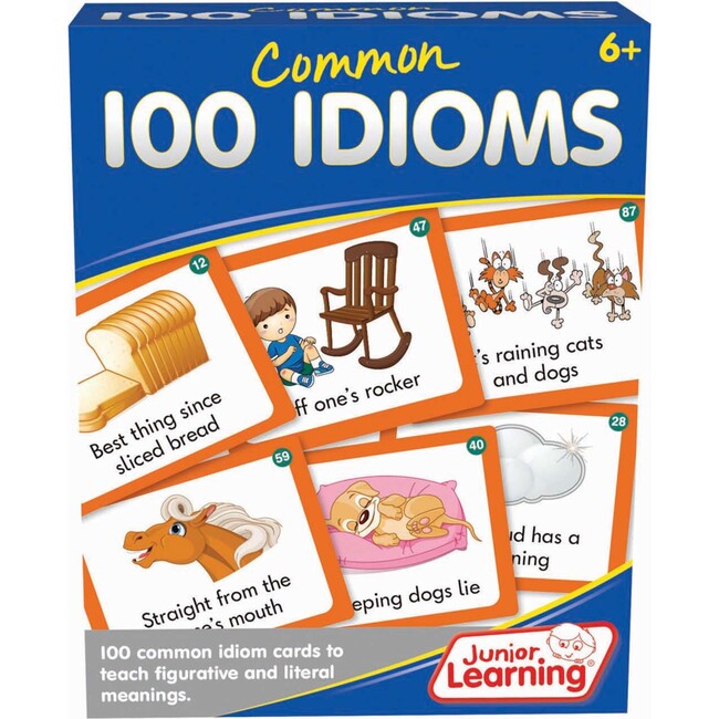 100 Common Idioms Educational Activity Cards