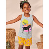 Spotted Zebra Tank Top, Sky - Tank Tops - 2