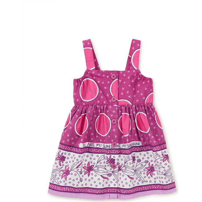 Sleeveless Button Front Dress, Elimu Leso - Dresses - 3