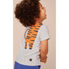 Baby Tiger Turn Graphic Tee, Light Grey Heather - T-Shirts - 2