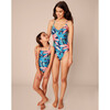 Cross Back Strap One-Piece Swimsuit, Turaco Palm - One Pieces - 8