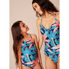 Cross Back Strap One-Piece Swimsuit, Turaco Palm - One Pieces - 9