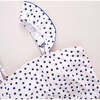 Womens Bianca Top, Cream Ditsy Stars - Two Pieces - 4