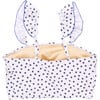 Womens Bianca Top, Cream Ditsy Stars - Two Pieces - 7