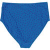 Womens Bianca Bottom, Blue Ditsy Stars - Two Pieces - 7