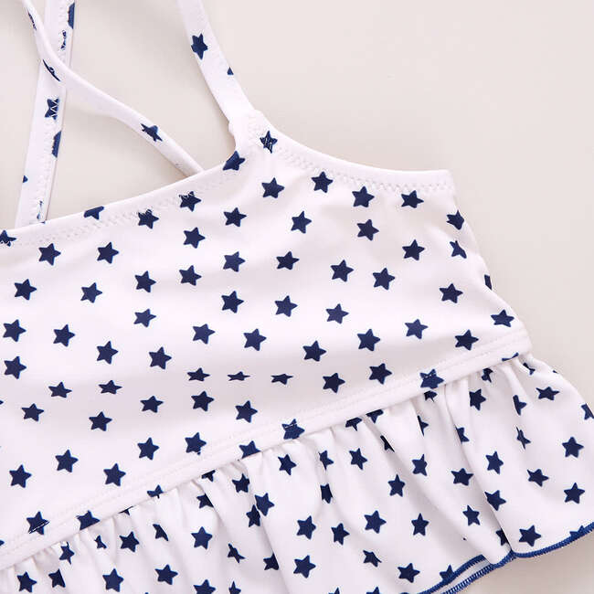 Baby Girls Joy Tankini, Mixed Ditsy Stars - Two Pieces - 2