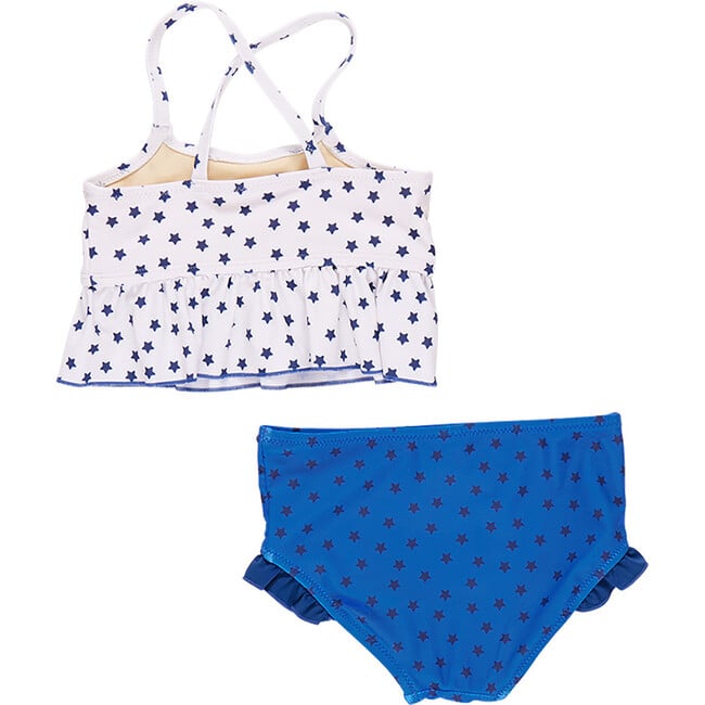 Baby Girls Joy Tankini, Mixed Ditsy Stars - Two Pieces - 3