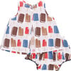 Baby Girls Jaipur Set, Popsicles - Mixed Apparel Set - 4