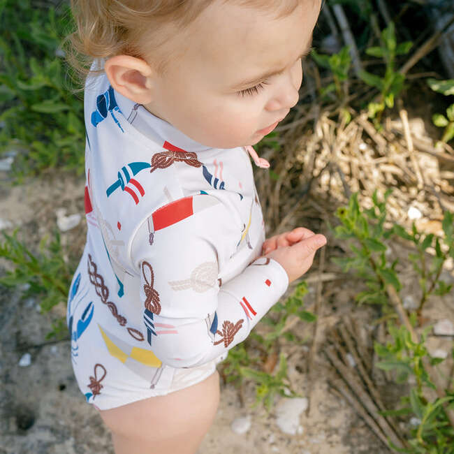 Baby Girls Arden Suit, Nautical Notions - One Pieces - 3