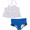 Girls Joy Tankini, Mixed Ditsy Stars - Two Pieces - 1 - thumbnail