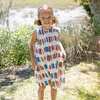 Girls Jaipur Dress, Popsicles - Dresses - 2