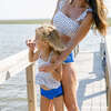 Girls Joy Tankini, Mixed Ditsy Stars - Two Pieces - 3