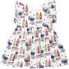 Girls Elsie Dress, Grilling Out - Dresses - 7