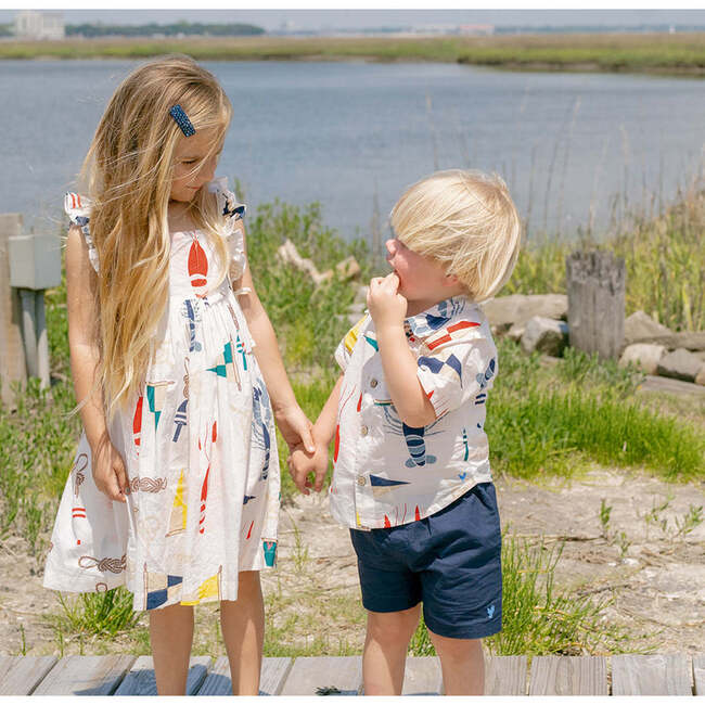 Boys Jack Shirt, Nautical Notions - Shirts - 3