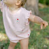 Baby Girls Phoebe Bubble, Pink Rocket Pop Embroidery - Onesies - 2