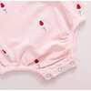 Baby Girls Phoebe Bubble, Pink Rocket Pop Embroidery - Onesies - 3