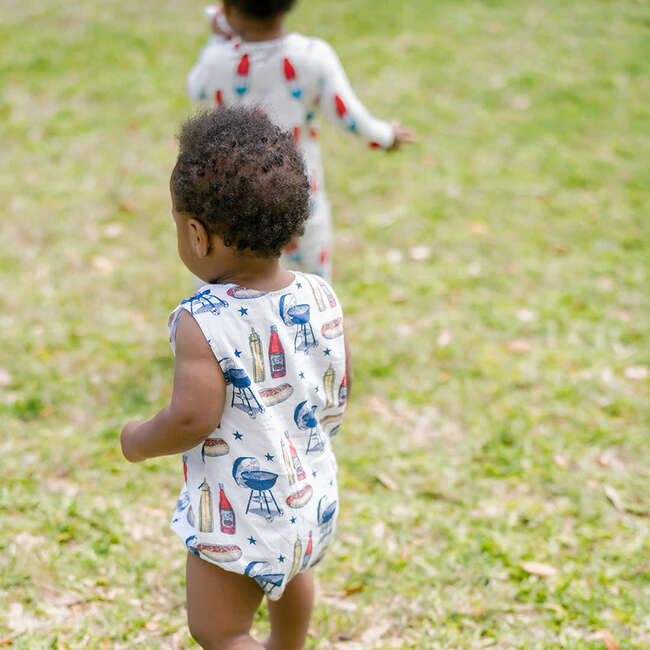 Baby Boys Noah Jumper, Grilling Out - Rompers - 3