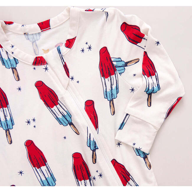 Baby Bamboo Romper, Rocket Pop - Rompers - 3
