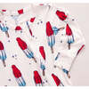Baby Bamboo Romper, Rocket Pop - Rompers - 3