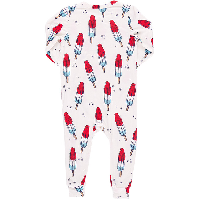 Baby Bamboo Romper, Rocket Pop - Rompers - 5