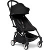 YOYO² Stroller Frame & Swap-Out Color Pack, Black & Black - Single Strollers - 1 - thumbnail