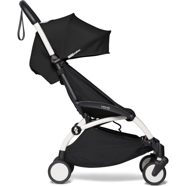 YOYO² Stroller Frame & Swap-Out Color Pack, White & Black - Single Strollers - 4