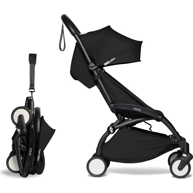 YOYO² Stroller Frame & Swap-Out Color Pack, Black & Black - Single Strollers - 3